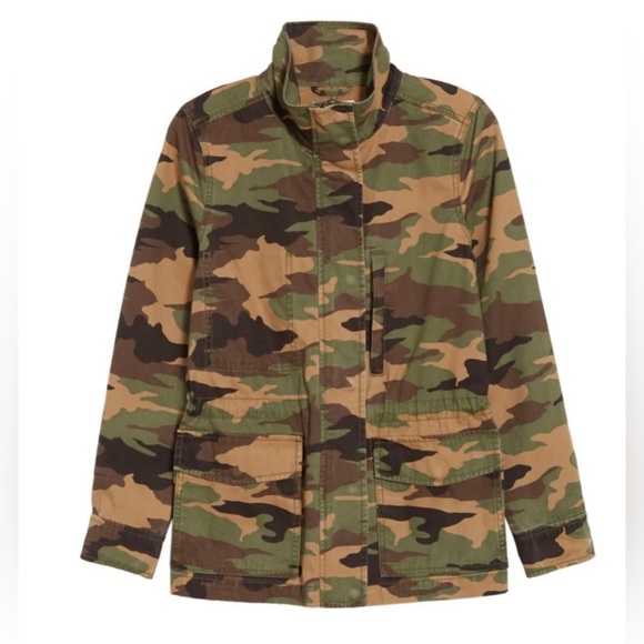 Madewell Dispatch Camo Military Utility Jacket Faded Birch Size L - Picture 4 of 14